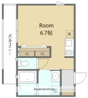 仮称 トラストPJ【2階】の間取り
