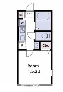 レジデンスコート上永谷【2階】の間取り