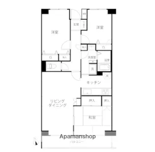 T’S GARDEN横浜岸根公園【2階】の間取り