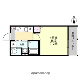 FELICE元住吉【1階】の間取り