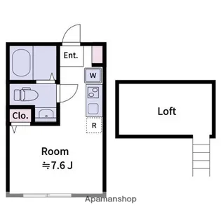 クレストコート希望ヶ丘【2階】の間取り