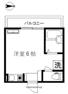 リブフラット東六郷【1階】の間取り