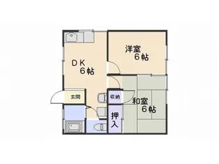 AMハイツ【2階】の間取り