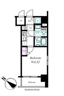 ガーラ・ステーション横濱桜木町【7階】の間取り