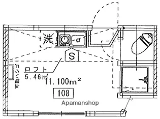 MAT31朝日町【1階】の間取り