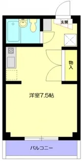 クローカス大船【3階】の間取り