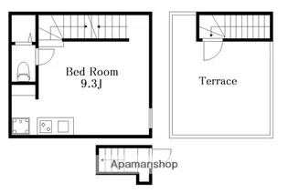 AKATSUKI ARC TERRACE【2階】の間取り