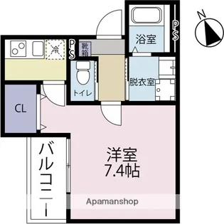 VILESTA鹿島田【3階】の間取り