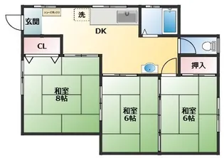 伊藤アパート【2階】の間取り