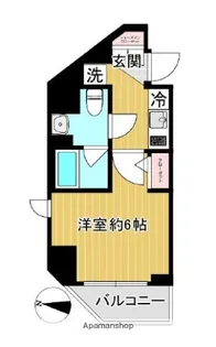 SHOKEN RESIDENCE横浜鶴見Ⅲ【9階】の間取り