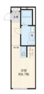 シャルマンパルヤベ【1階】の間取り