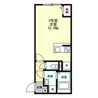 ベイパーク鵠沼海岸【3階】の間取り