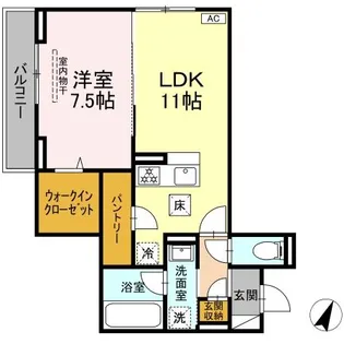 シャルマン日吉本町【1階】の間取り