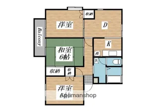 コンフォート【2階】の間取り