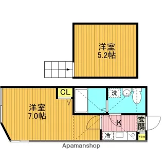 ドマーニ上大岡【1階】の間取り
