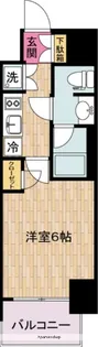 スパシエ川崎エセンザ【5階】の間取り