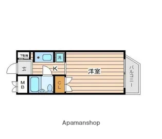 センチュリー白楽【2階】の間取り