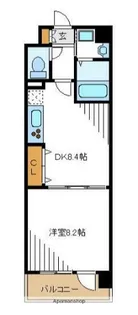 シャルム協和【9階】の間取り