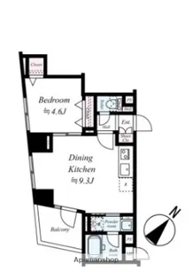 フェニックス新横濱クアトロ【3階】の間取り