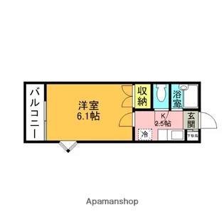 LEGIT菊名【2階】の間取り