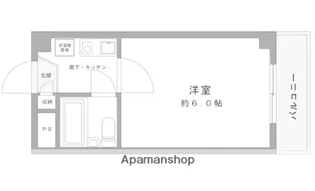 エタニティ川崎【5階】の間取り