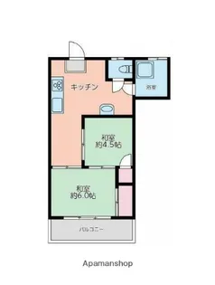 シルバーマンション【3階】の間取り