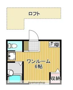 第9シバタハウス【1階】の間取り