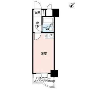 ライオンズマンション横浜伊勢佐木町【9階】の間取り