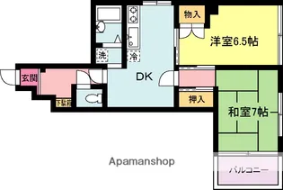 エステート鳥養【3階】の間取り