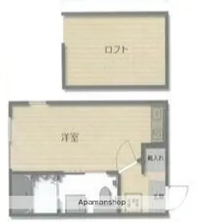 ハーミットクラブハウス神奈川新町【1階】の間取り