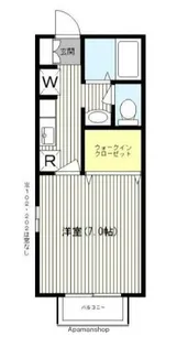 アムールセブン【1階】の間取り