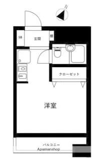 ライオンズマンション関内第6【9階】の間取り