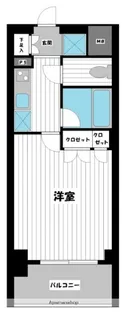 スペーシア川崎Ⅲ【3階】の間取り