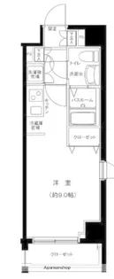 グランフォース横浜関内【6階】の間取り