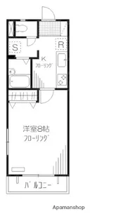 パルフラット【3階】の間取り