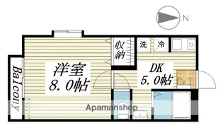 マ・モール弘明寺1【1階】の間取り