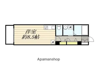 ヴィラ湘南【3階】の間取り