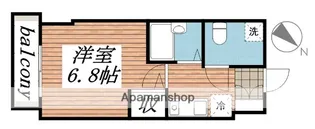 リヴシティ横浜東ベイサイド【5階】の間取り