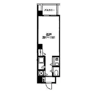 第20シグマビルディング関内【3階】の間取り