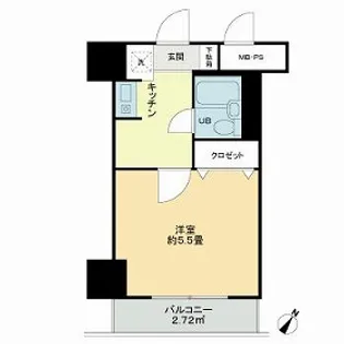 アーバンヒルズ吉野町【3階】の間取り