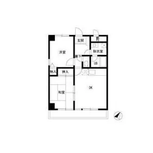 コンフォートソシアK【1階】の間取り