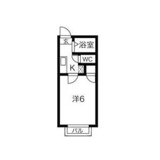 リセーレ金山【2階】の間取り