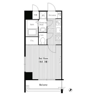 ハイトサーブル川崎【5階】の間取り