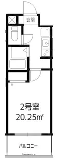 PAULOWNIA VALLEY TAKE2ポートサイド【2階】の間取り