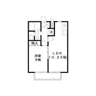 サンライトピア【1階】の間取り