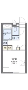 レオパレスリコリス【2階】の間取り