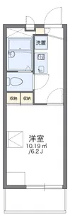 レオパレスグランドゥール【3階】の間取り