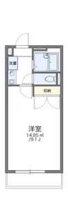 レオパレス湘南21【1階】の間取り