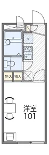 レオパレスKANEKO【2階】の間取り