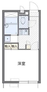 レオパレスフリーダム南金目Ⅷ【2階】の間取り